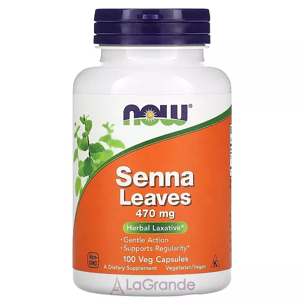 Now Foods Senna Leaves 470 mg ĳ������ ������� 