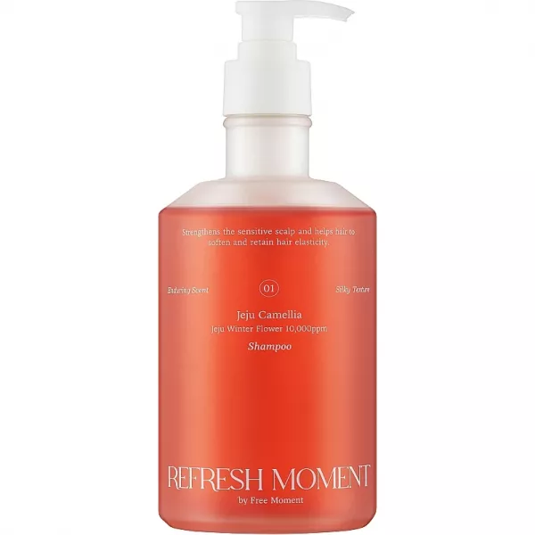 Free Moment Refresh Moment Perfume Shampoo 01 Jeju Camellia ��������������� ������� ��� ����� 