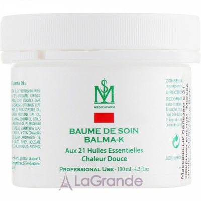Medicafarm Baume de Soin BALMA-K Aux 21 Huiles Essentielles Chaleur Douce �������� ������� � 21 ������� �볺� 