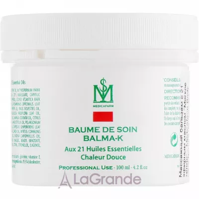 Medicafarm Baume de Soin BALMA-K Aux 21 Huiles Essentielles Chaleur Douce �������� ������� � 21 ������� �볺� 