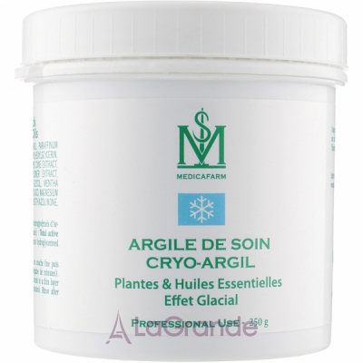 Medicafarm Argile de Soin Cryo-Argil Plantes & Huiles Essentielles Effet Glacial ���-���� �����-����� ��� ��� � ��������� � �������� ������� 