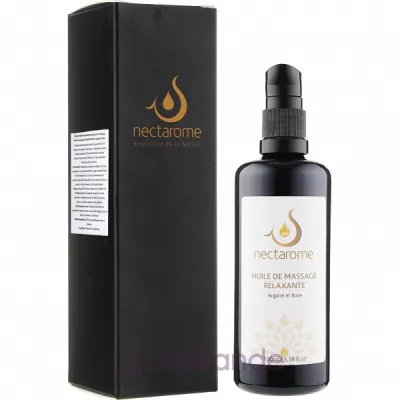 Nectarome Huile De Massage Relaxante Argane Et Rose ����� ��������� ������������� 
