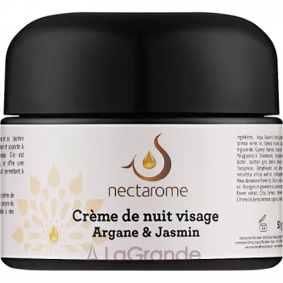 Nectarome Creme De Nuit Visage Argane & Jasmine ������ ���� ��� ���� 