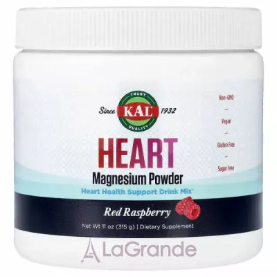 KAL Heart Magnesium Powder Red Raspberry ĳ������ ������� ��� �������� ����� 