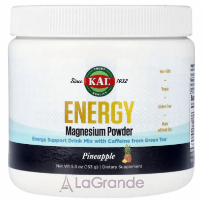 KAL Energy Magnesium Powder Pineapple ĳ������ ������� ��� �������� ������� ����㳿 
