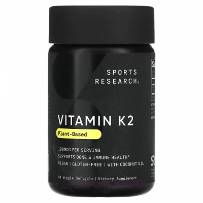 Sports Research Vitamin �2 100 mcg ĳ������ ������� 