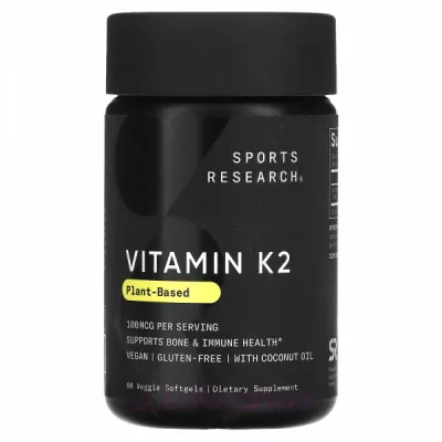 Sports Research Vitamin �2 100 mcg ĳ������ ������� 