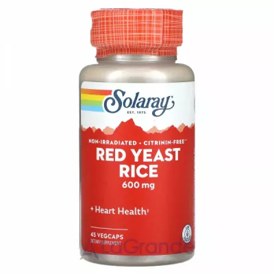 Solaray Red Yeast Rice 600 mg ĳ������ ������� 