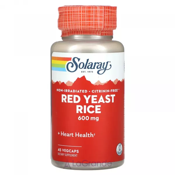 Solaray Red Yeast Rice 600 mg ����������� ������� 