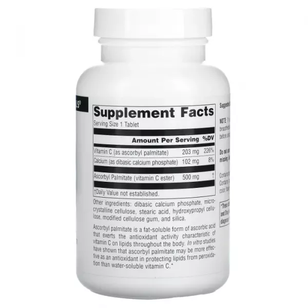 Source Naturals Ascorbyl Palmitate 500 mg ����������� ������� 