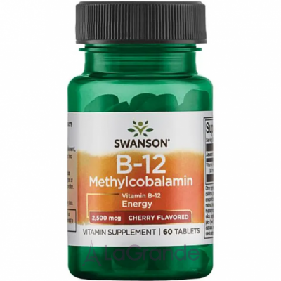 Swanson Vitamin B-12 Methylcobalamin 2500 mcg ������� �-12  2500 ��� �� ������ �����