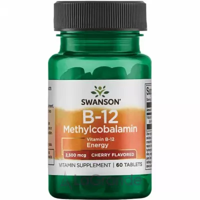 Swanson Vitamin B-12 Methylcobalamin 2500 mcg ������� �-12  2500 ��� �� ������ �����