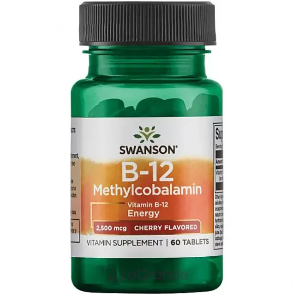 Swanson Vitamin B-12 Methylcobalamin 2500 mcg ³���� �-12 2500 ��� � ������ �����