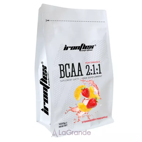IronFlex BCAA 2:1:1 Strawberry Pineapple ������������ BCAA 2:1:1 