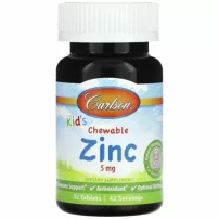 Carlson Kid's Chewable Zinc ����������� ������� "����" ��� ����� 5 �� �� ������ ����