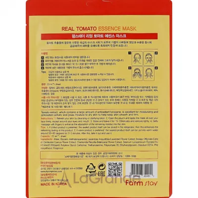 �ֲ��� Farmstay Real Tomato Essence Mask ������������� ����� ��� ������� � ���������� ������