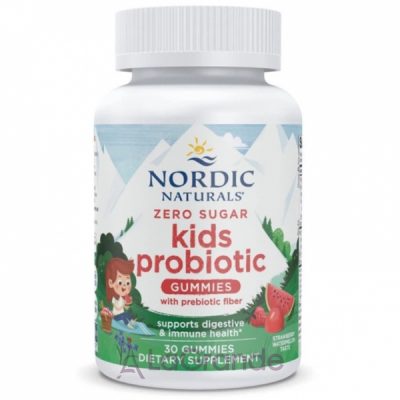 Nordic Naturals Zero Sugar Kids Probiotic �������� ��������� ��� ���� ��� ����� � ������ �������� �� ������