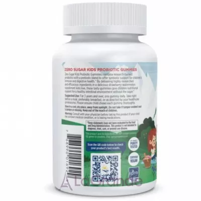 Nordic Naturals Zero Sugar Kids Probiotic �������� ��������� ��� ���� ��� ����� � ������ �������� �� ������