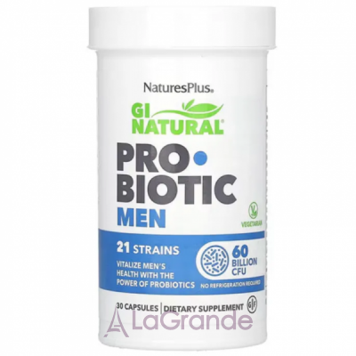 NaturesPlus GI Natural Probiotic Men �������� ��� ������� 60 ���� ���