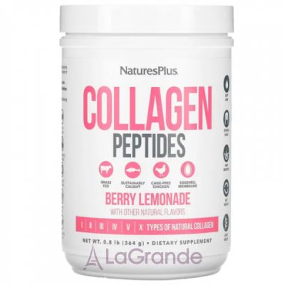 NaturesPlus Collagen Peptides Berry Lemonade ĳ������ ������� 