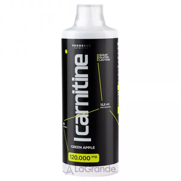 Progress Nutrition L-Carnitine Green Apple 120000 mg ������������� 