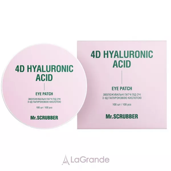 Mr.Scrubber 4D Hyaluronic Acid Eye Patch ����������� ����� ��� ����� � 4� ������������ ��������