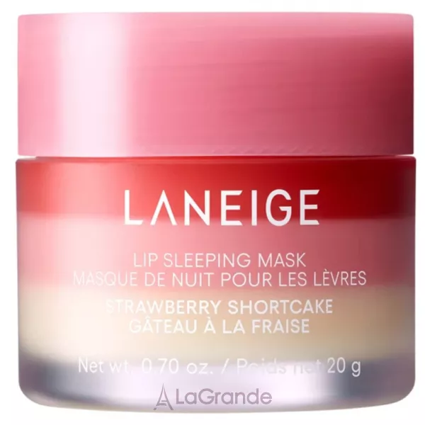 Laneige Lip Sleeping Mask EX Strawberry Shortcake �����������, ����������� ������ ����� ��� ��� 
