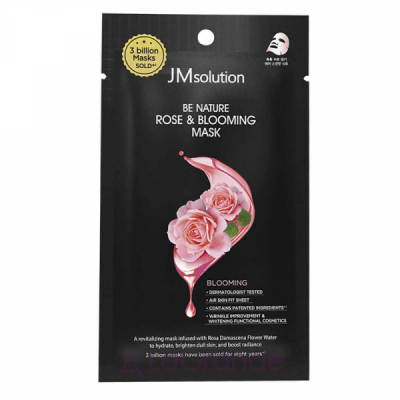 JMsolution Be Nature Rose & Blooming Mask �������� ����� ��� ������� � ���������� �������