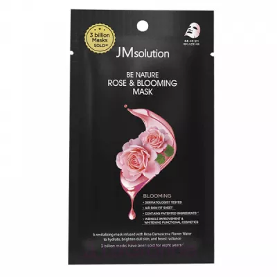 JMsolution Be Nature Rose & Blooming Mask �������� ����� ��� ������� � ���������� �������