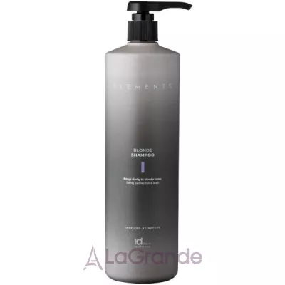 idHair Elements Blonde Shampoo ������� ��� ������ � ����������� ���������