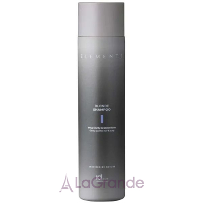 idHair Elements Blonde Shampoo ������� ��� ������ � ����������� ���������