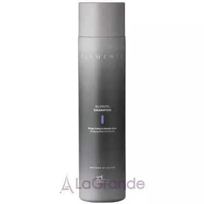 idHair Elements Blonde Shampoo ������� ��� ������ � ����������� ���������