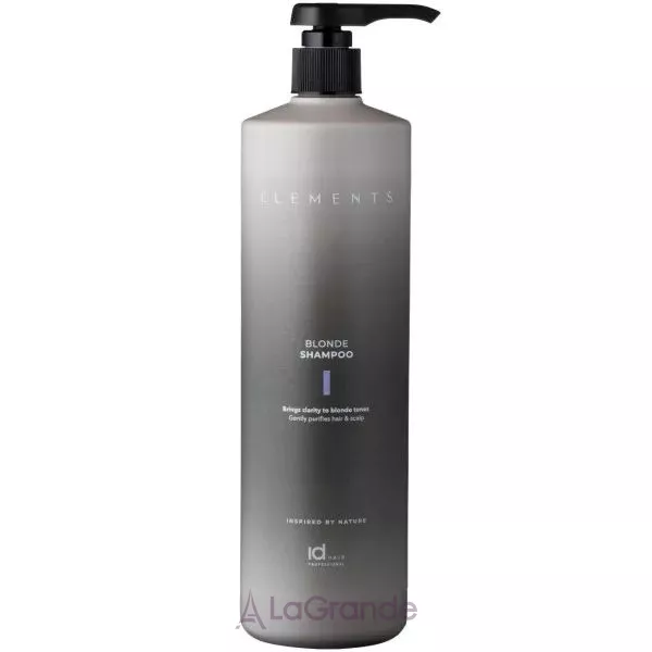 idHair Elements Blonde Shampoo ������� ��� ������ � ����������� ����������