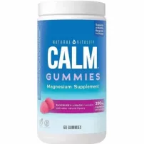 Natural Vitality CALM Magnesium Supplement Raspberry-Lemon �������� ������� � ������� 330 �� � ������ ������-�����