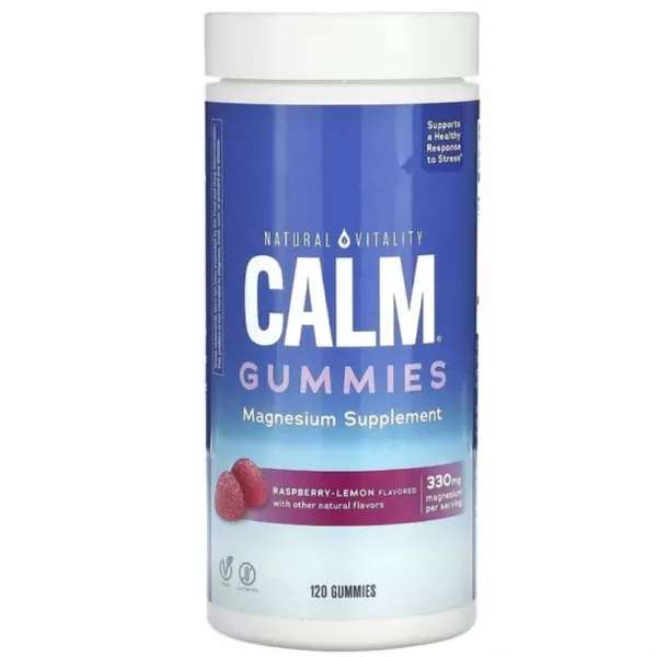 Natural Vitality CALM Magnesium Supplement Raspberry-Lemon ����������� ������� � ������� 330 �� �� ������ ������- �����