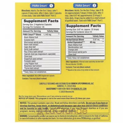 Renew Life ParaSmart Cleansing Formula ����������� �������  15-������� ��������� ��� �������� ���������