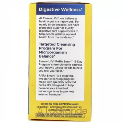 Renew Life ParaSmart Cleansing Formula ����������� �������  15-������� ��������� ��� �������� ���������
