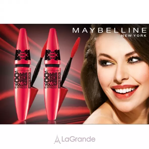 Maybelline Volum Express One by One Satin Black ���� ��� ������