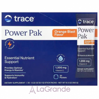 Trace Minerals Research Electrolyte Stamina Power Pak ����������� ������� 