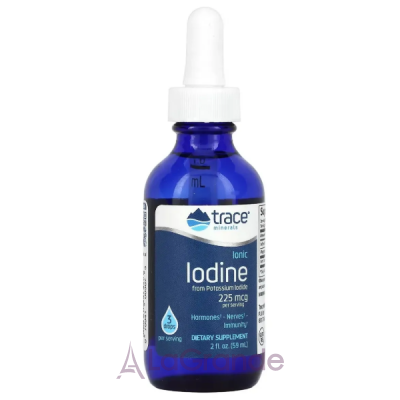 Trace Minerals Research Ionic Iodine 225mcg ����������� ������� 