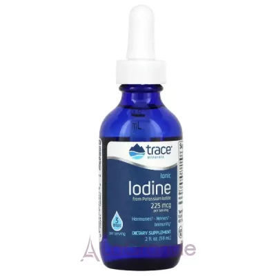 Trace Minerals Research Ionic Iodine 225mcg ����������� ������� 