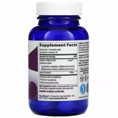 Trace Minerals Research Children's Chewable Probiotic ������� ������� ��������� ��� ����� �� ������ ���������