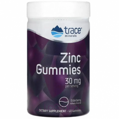 Trace Minerals Research  Zinc Gummies 30 mg ������� ������� ���� �� ������ ������ 30 ��
