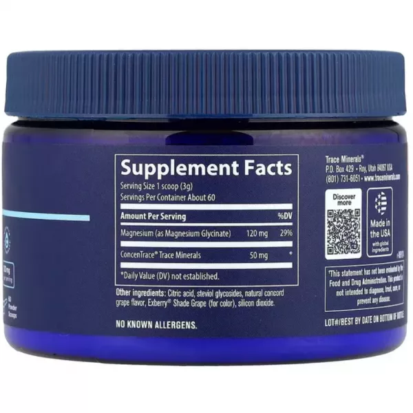 Trace Minerals Research Magnesium Glycinate Powder ������� ������� 