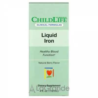 Childlife Clinicals Liquid Iron ������ ������ ��� ����� � ����������� ������� ������