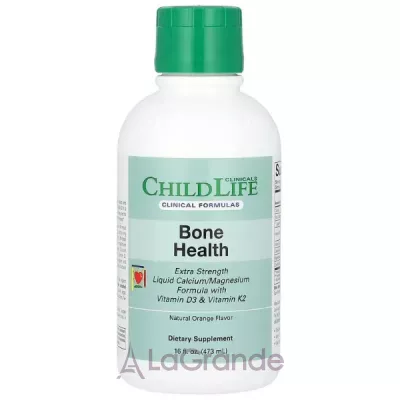 Childlife Clinicals Liquid Calcium/Magnesium Formula with Vitamin D3 & Vitamin K2 ������ ������� + ������ + �������� D3 � K2  � ������������ ������