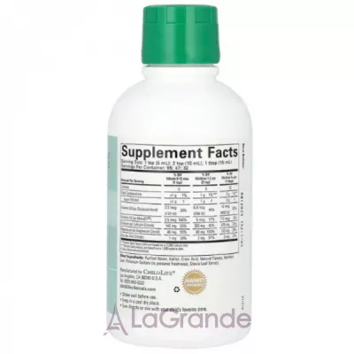 Childlife Clinicals Liquid Calcium/Magnesium Formula with Vitamin D3 & Vitamin K2 ������ ������� + ������ + �������� D3 � K2  � ������������ ������