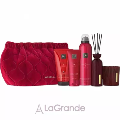 Rituals The Ritual Of Ayurveda Large Gift Set 2025 ������������ ���� 2025 (candle/140g + h/balm/70ml + sh/g/200ml + b/cr/150ml + diff/70ml)