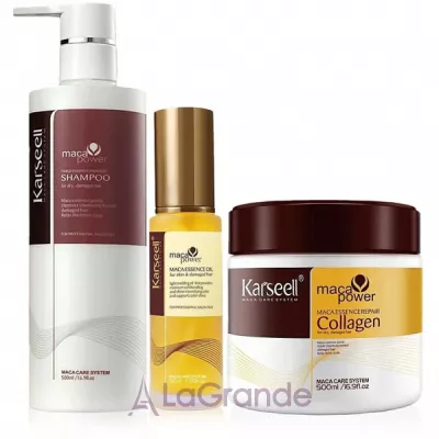 Karseell Maca Power Essence Moisturizing Repair Set ���� ��� ������� (�����, 500 �� + ���, 50 �� + �������, 500 ��)