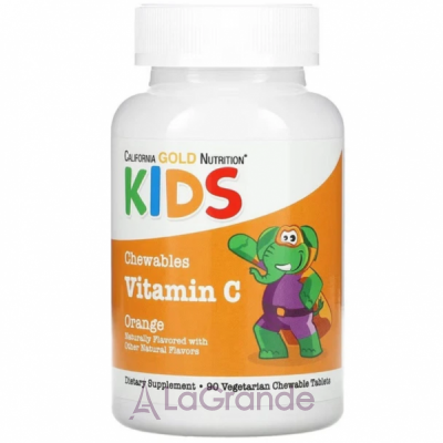 California Gold Nutrition Vitamin C with Bioflavonoid Complex for Children ĳ������ ������� ��� ���� 